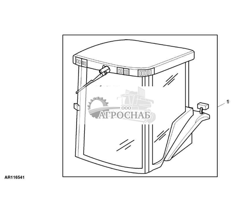 РАМА КАБИНЫ 